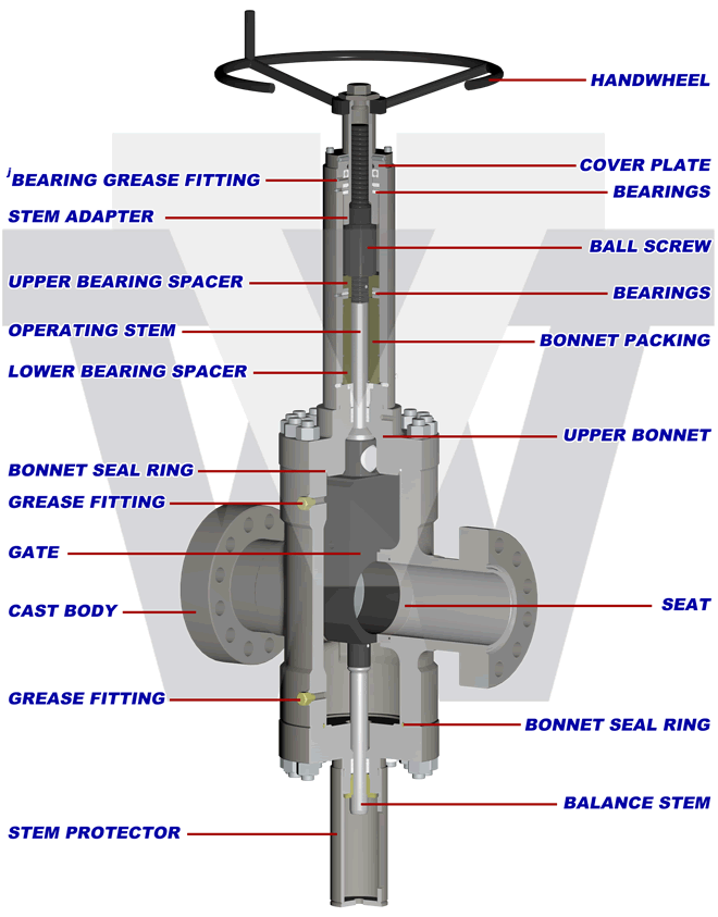 Model FM4 BSOP Gate Valve