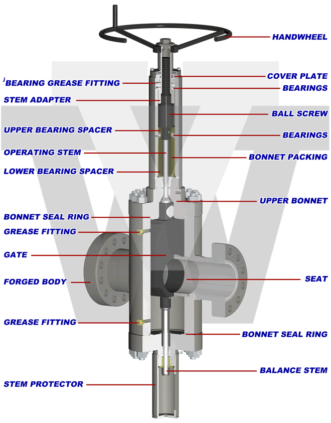 Model FM4 RC BSOP Gate Valve