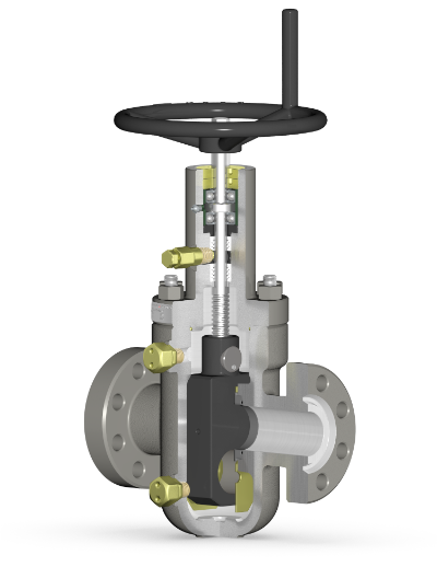 M-Series Gate Valve Cutaway View